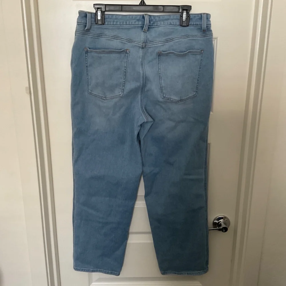 Talbots High Waist Straight Ankle Jeans - Light Wash‎ - Size 12